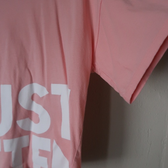 ‘Just kitten’ pink crop top hipster - Picture 3 of 5